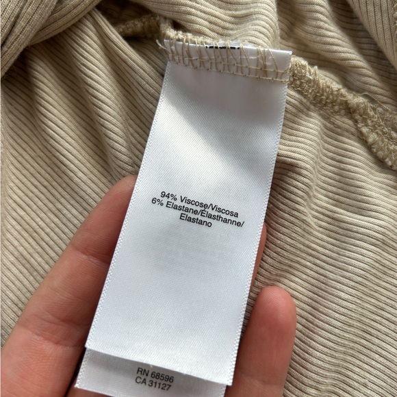 Long Open Ribbed Cardigan - S - Picture 5 of 5